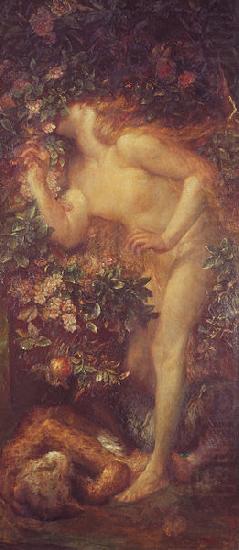 george frederic watts,o.m.,r.a. Eve Tempted china oil painting image